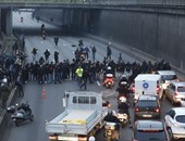 اندلاع اشتباكات فى كاليه بشمال فرنسا بين الشرطة و متظاهرين معادين للمهاجرين
