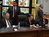 بدء لقاء على عبد العال ورئيس "الدوما الروسى" بحضور رؤساء الهيئات البرلمانية
