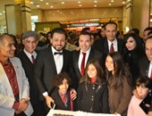 بالصور..أسرة "أسد سيناء" تحتفل بالعرض الخاص بسينما نايل سيتى