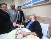بالصور.. وكيلا البرلمان والأمين العام يرافقون على عبد العال فى زيارته لمستشفى الشرطة