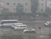  أمطار غزيرة على سواحل مدن محافظة دمياط