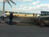 بالصور.. إيقاف أعمال بناء 4 عقارات مخالفة غرب الإسكندرية