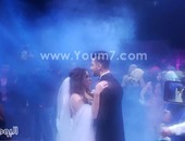 بالفيديو والصور.. عمرو السولية يستهل حفل زفافه بـ"الزفة ورقصة سلو"