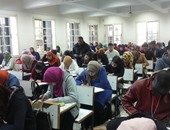 بالصور.. نائب رئيس جامعة القاهرة يتفقد قاعات الامتحانات.. وضبط 33 حالة غش