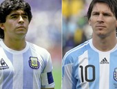 التشكيل التاريخى للأرجنتين.. ميسى بجوار مارادونا وغياب أجويرو