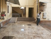صحافة المواطن.. بالصور.. طفح مياه الصرف الصحى داخل مركز طبى المقطم
