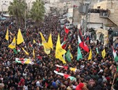 بالصور.. تشييع جثامين 4 شهداء سقطوا فى مواجهات مع قوات الاحتلال بالخليل