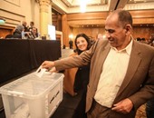 نواب "دعم مصر" يدلون بأصواتهم فى انتخابات الائتلاف لوكالة البرلمان