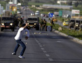 إصابة 50 مواطنا برصاص الاحتلال فى مسيرة غرب نابلس الفلسطينية