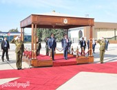 العاهل الأردنى يستقبل الرئيس السيسى بـ "21" طلقة بمطار ماركا العسكرى