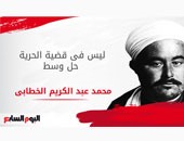 عبد الكريم الخطابى.."ليس فى قضية الحرية حل وسط"  ننتصر أو نموت