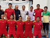 الدخان والكهرباء فى نهائى البطولة العربية لكرة الصالات