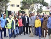 "مستقبل وطن" ينظم معسكر عمل لتنظيف ميدان السادات بالإسماعيلية