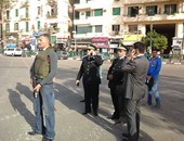 مساعد مدير أمن القاهرة يتفقد عبد المنعم رياض بعد ضبط 4 أشخاص
