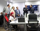 محمد السعدى وياسر أيوب فى زيارة للمقر الجديد لـ"اليوم السابع" (تحديث)