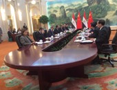 السيسى خلال لقائه رئيس البرلمان الصينى: علاقاتنا مع بكين مستقرة ومتزنة