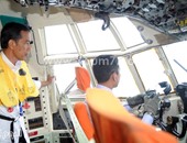 رئيس إندونيسيا يشارك فى البحث عن الطائرة الماليزية المفقودة