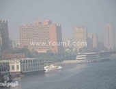 شبورة مائية تغطى سماء القاهرة