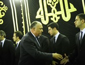 وزير الخارجية المصرى يشارك فى عزاء كامل دياب مؤسس "المصرى اليوم"