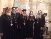 بالصور.. أساقفة الكنيسة القبطية بأوروبا يشاركون فى الانتخابات بالسفارات 