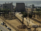 إزالة منطقة نجع أبوعصبة لاستكمال مشروع طريق الكباش الفرعونى بالأقصر