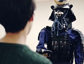 بالفيديو .. روبوت جديد فى شكل مقاتل ساموراى مصمم للتفاعل مع البشر