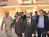 محافظ بورسعيد ومدير الأمن يتفقدان اللجان الانتخابية بـأشتوم الجميل 