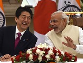 بالصور.. رئيس الوزراء الهندى يزور طوكيو ويلتقى نظيره اليابانى