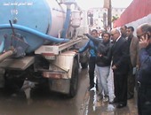 30 سيارة لشفط تراكمات مياه الأمطار من شوارع وأنفاق القاهرة والجيزة