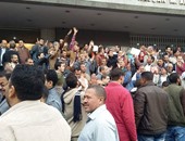 فشل مفاوضات "القابضة للتشييد" مع عمال حسن علام المعتصمين