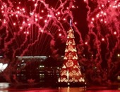 بالفيديو والصور.. إضاءة أكبر شجرة "كريسماس" فى البرازيل بـ2.5 مليون "لمبة"