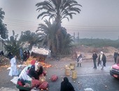 صحافة المواطن :مصرع شخص وإصابة 2 فى حادث تصادم بـ"أبو خليفة" بالقنطرة غرب