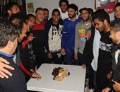 بالصور.. لاعبو الأهلى يحتفلون بعيد ميلاد "الكابيتانو"