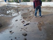 صحافة المواطن.. شكوى من تجمع مياه الصرف بمدرسة سميرة موسى فى القليوبية