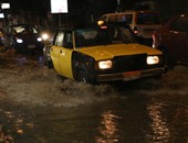 أمطار غزيرة بالإسكندرية وازدياد حدة الرياح مع انخفاض شديد بدرجات الحرارة