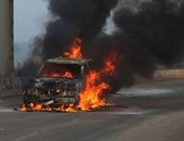 الإسعاف: وفاة 9 أشخاص وإصابة 2 فى حريق سيارة بطريق الصعيد الصحراوى الشرقى