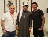 بيكهام يصل الكويت للمشاركة فى مباراة نجوم العالم