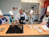 دروس الطبخ أحدث طرق دعم مرضى السرطان على الطريقة الفرنسية