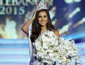 بالصور.. "فاليرى" عربية وحيدة تحصد المركز الرابع بمسابقة ملكة جمال العالم