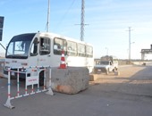 المرور: حواجز حديدية بمحيط الإغلاق الجزئى لطريق إسكندرية الزراعى