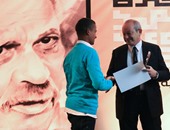 بدء احتفالية جائزة أحمد فؤاد نجم بحضور نجيب ساويرس وأبو الغار