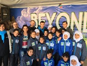 بالصور.. كاظم الساهر يزور مخيمات أطفال سوريا والعراق اللاجئين فى لبنان
