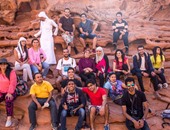 بالفيديو والصور.. طلاب بسياحة وفنادق يدشنون حملة لتنشيط السياحة فى مصر