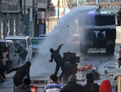بالصور.. اشتباكات بين الشرطة التركية ومتظاهرين أكراد فى ديار بكر