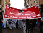 مسيرة للطرق الصوفية احتفالا بالمولد النبوى بالإسكندرية