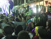  تزايد أعداد المحتفلين بالمولد النبوى فى محيط مسجد الحسين