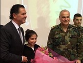 راغب علامة يحتفل مع أطفال شهداء الجيش اللبنانى بعيد الميلاد
