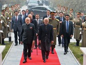 بالصور.. رئيس وزراء الهند يزور أفغانستان ويلتقى الرئيس أشرف غنى