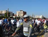 بالصور.. انطلاق ماراثون الدراجات الأول بالغردقة بمشاركة 200 متسابق
