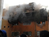 صحافة المواطن.. بالفيديو والصور.. حريق بمخزن شركة إيديال فى سوهاج